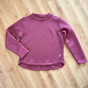 NWOT Eddie Bauer Quilted Sweatshirt